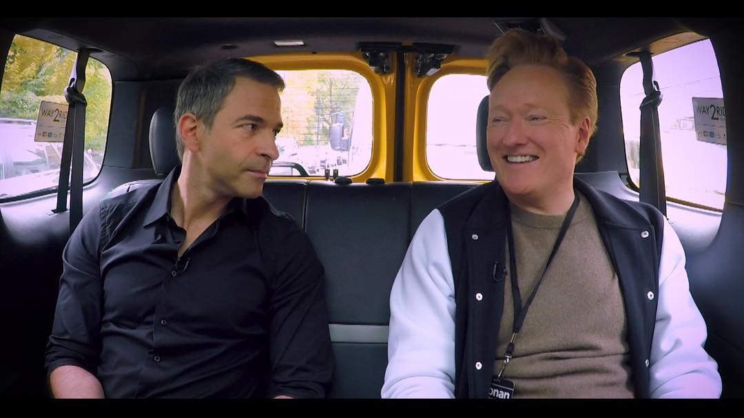 Schlansky and Conan O’Brien