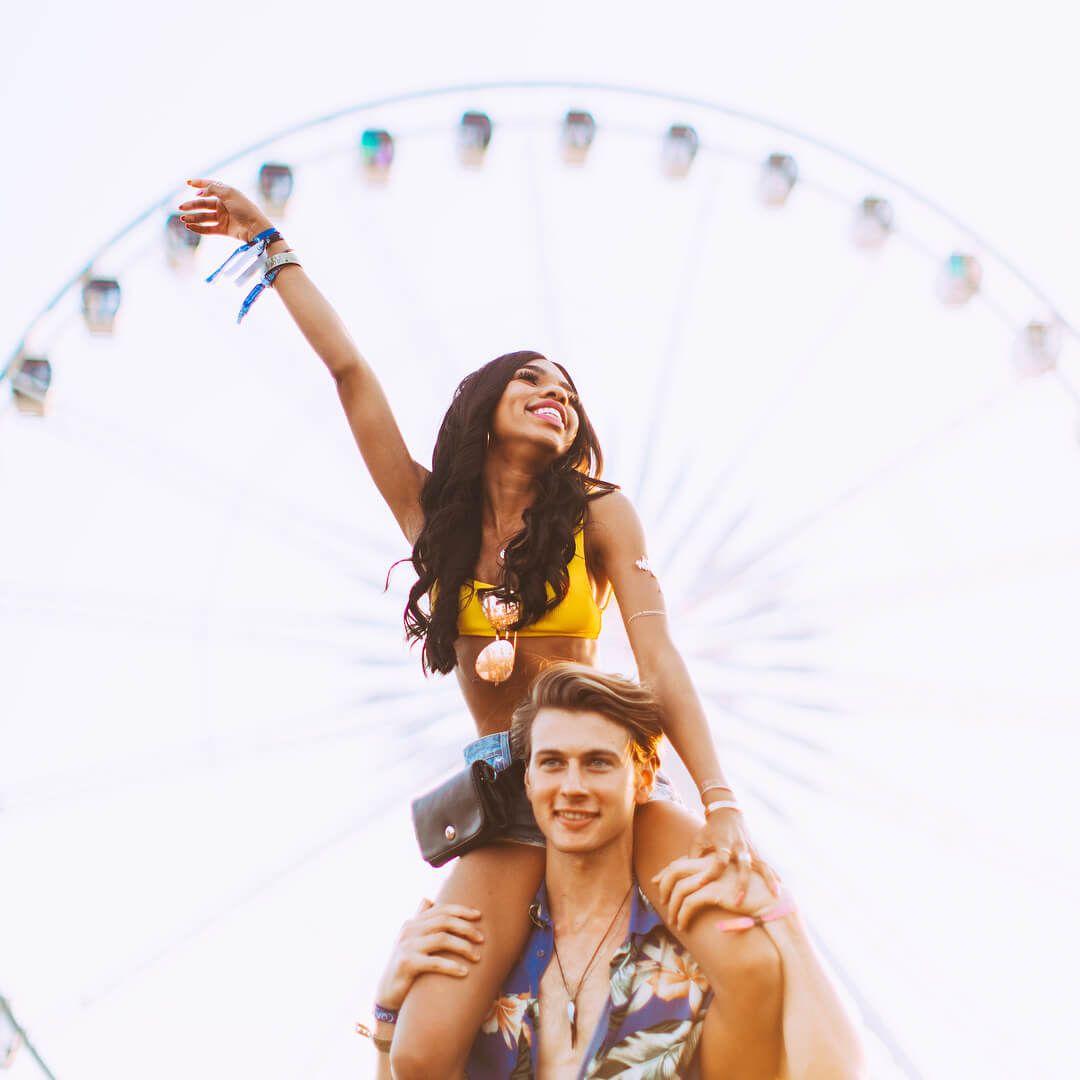 Teala Dunn and Luke Toniolo(