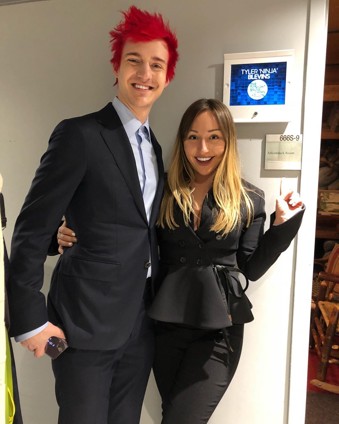 ninja and his wife