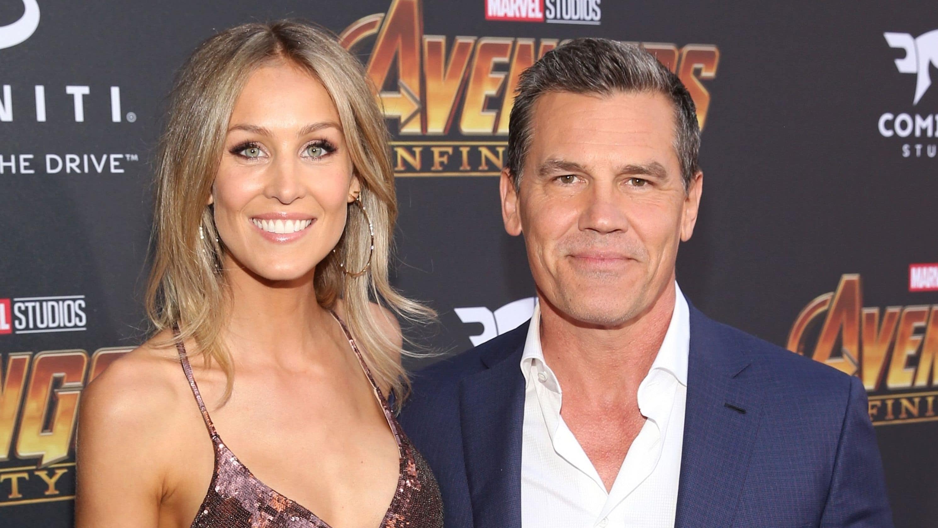 Josh Brolin and Kathryn Boyd