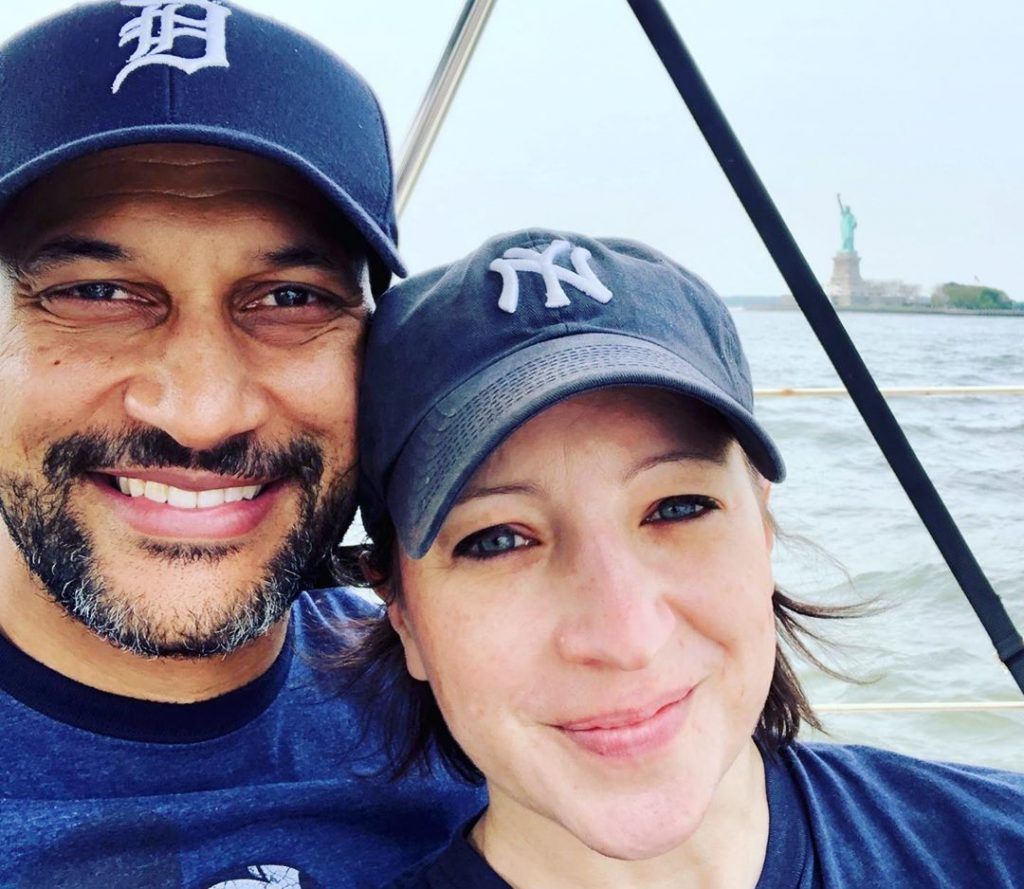 Keegan-Michael Key and Elisa Pugliese