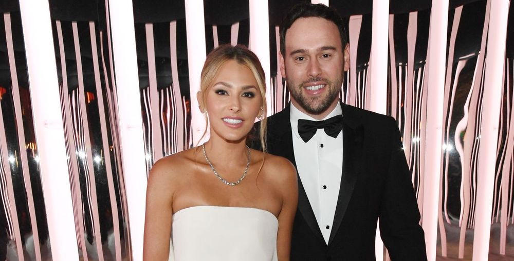 Yael Cohen and Scooter Braun