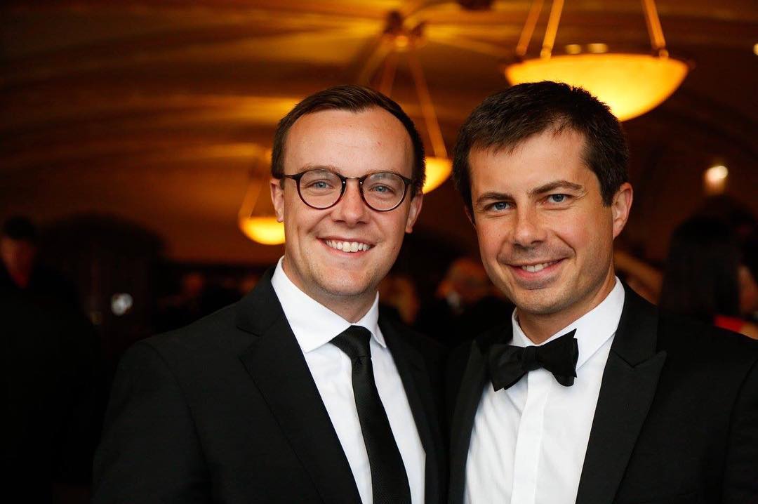 Chasten Glezman and Pete Buttigieg 