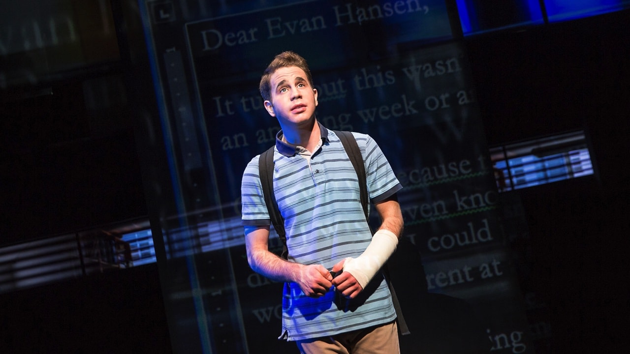 Ben Platt in Dear Evan Hansen 