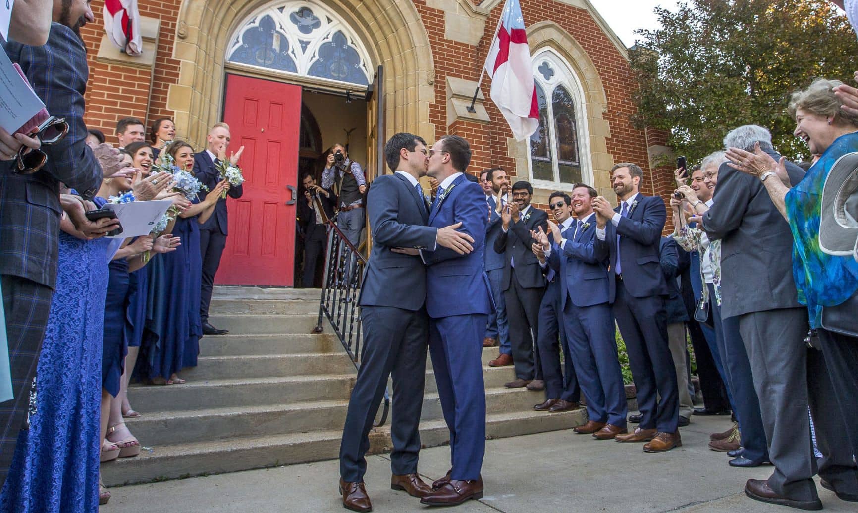 Pete Buttigieg and Chasten Glezman's wedding