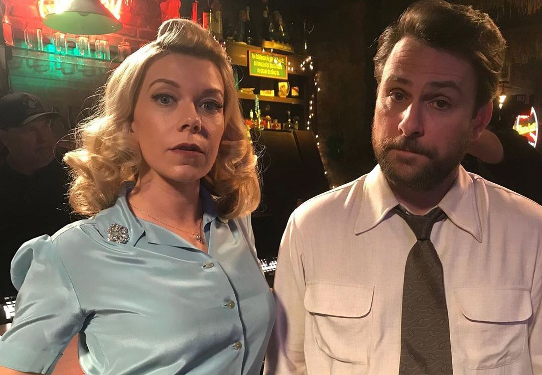 Mary Elizabeth Ellis and Charlie Day