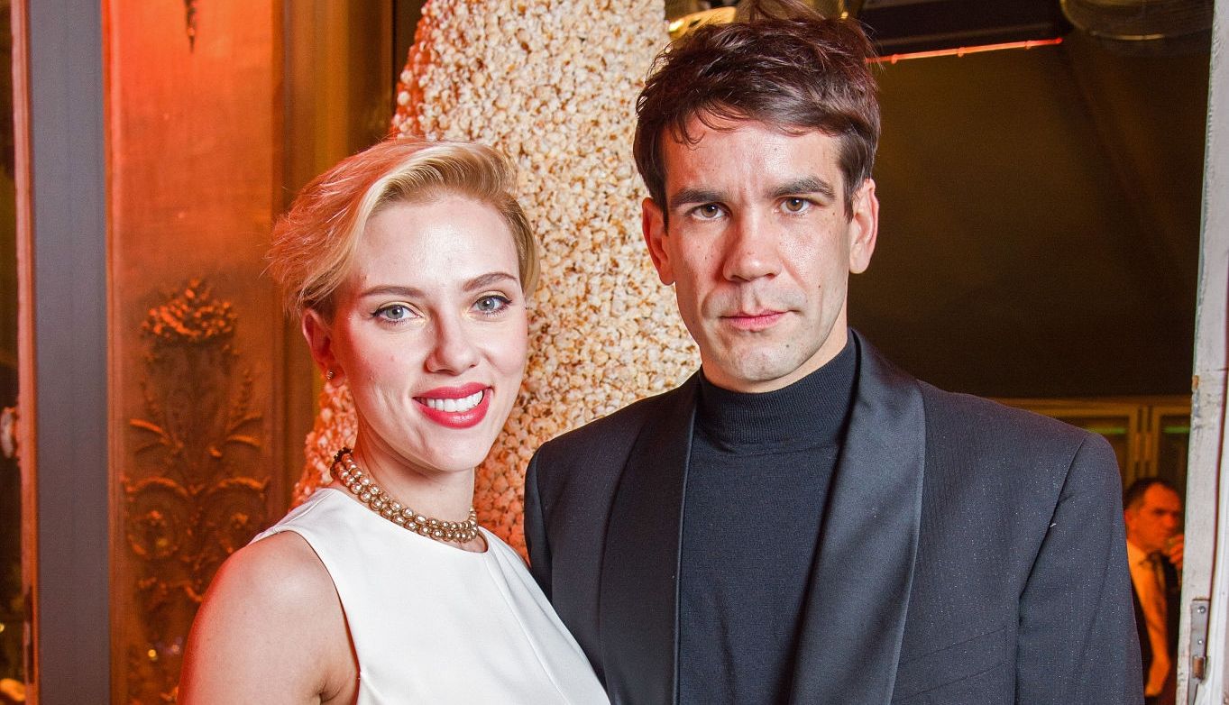 Scarlett Johansson and Romain Dauriac