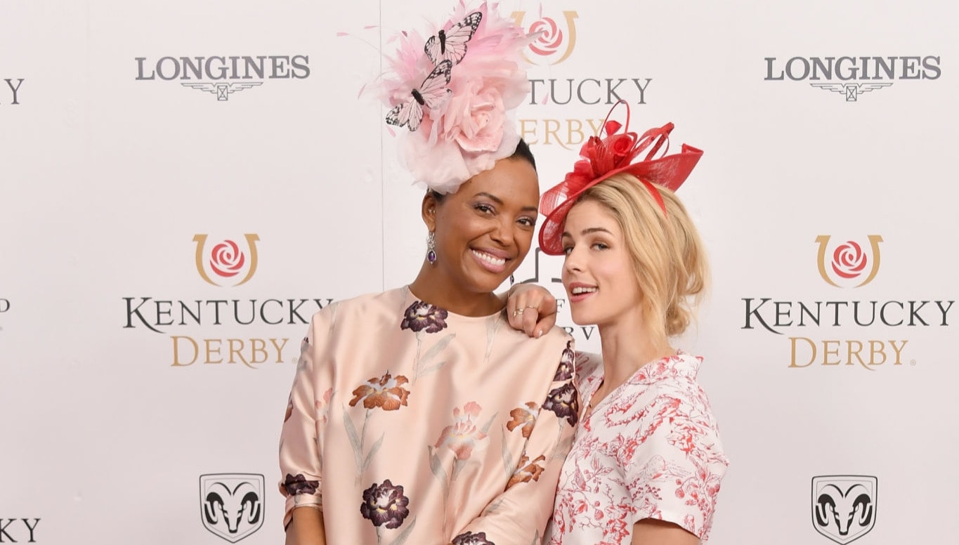 Aisha Tyler and Emily Bett