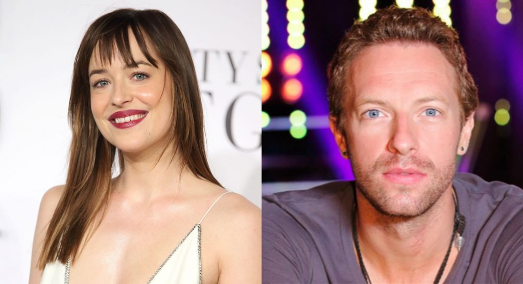 Dakota Johnson and Chris Martin