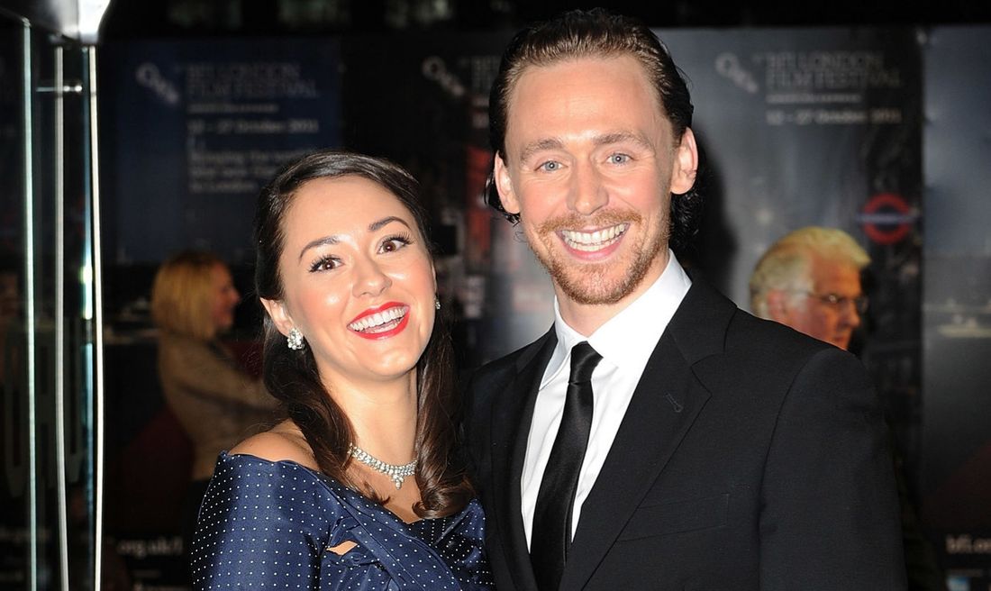 Susannah Fielding  and Tom Hiddleston