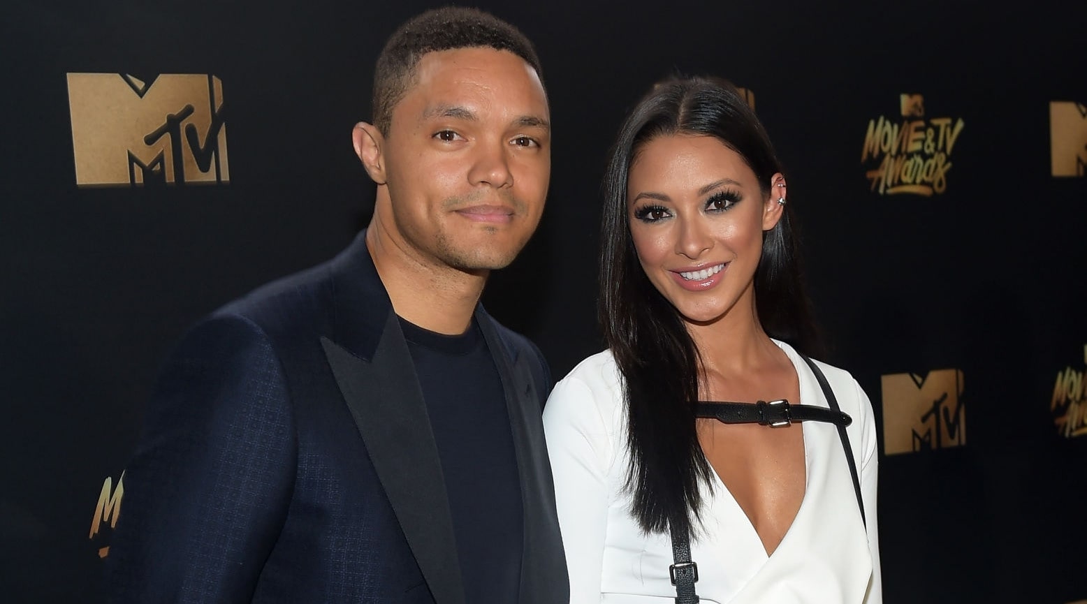 Trevor Noah and Jordyn Taylor 