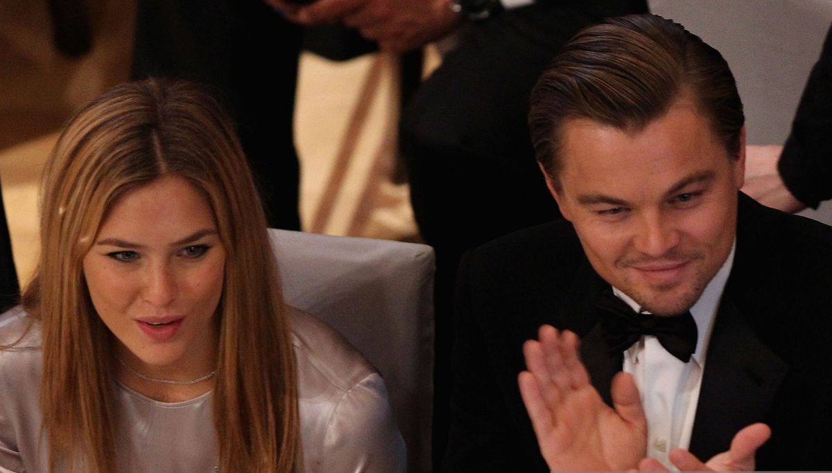 Bar Refaeli and Leonardo DiCaprio 