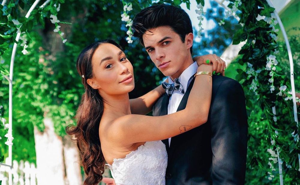 Eva Gutowski and Brent Rivera 