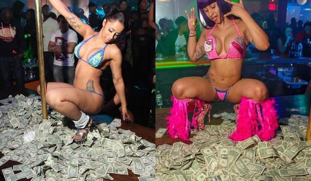 Cardi B stripper