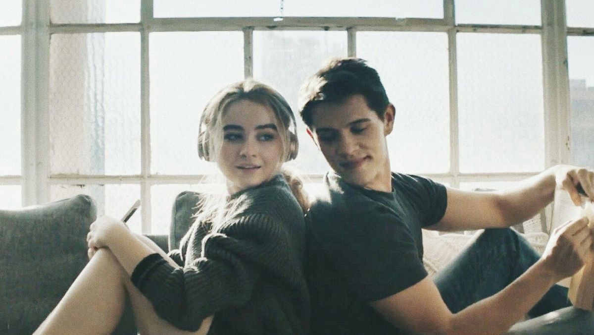 Sabrina Carpenter and Casey Cott 