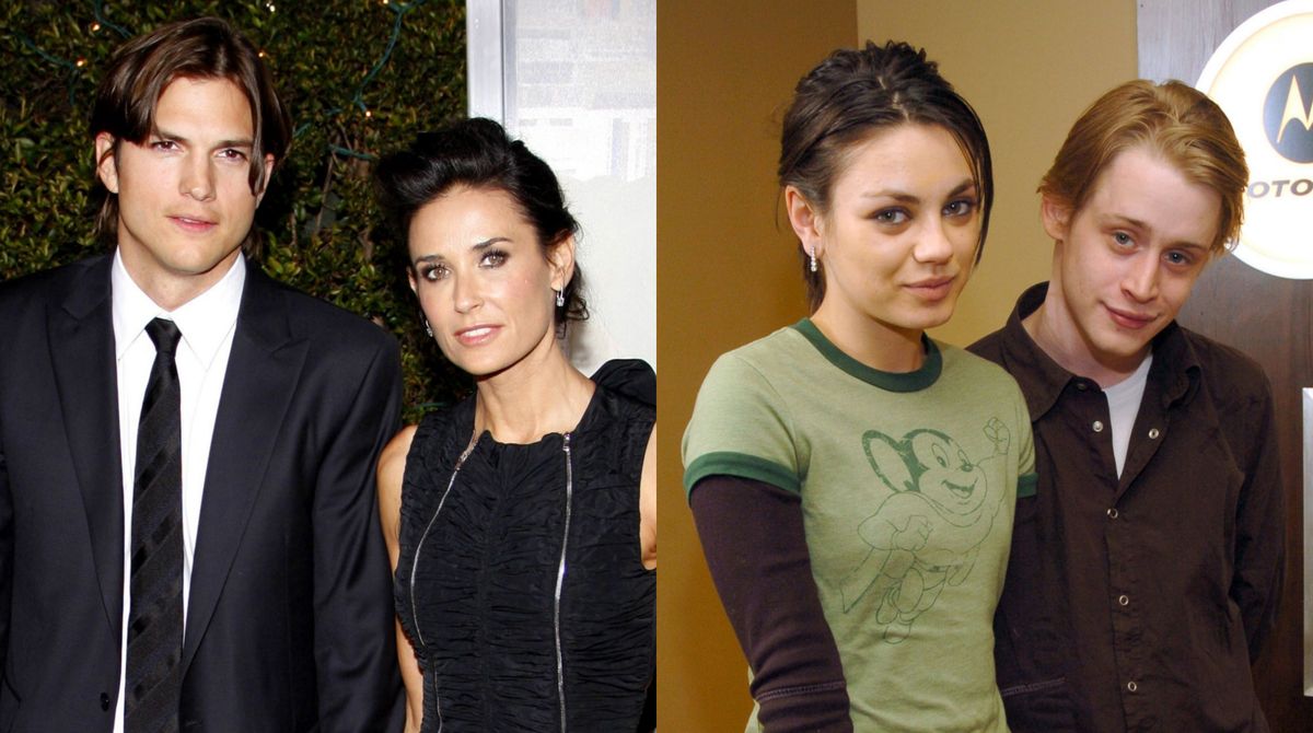 Demi Moore and Ashton Kutcher - Mila Kunis and Macaulay Culkin