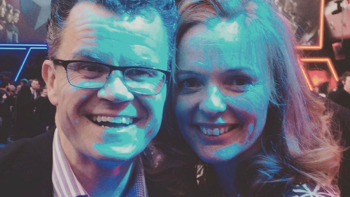 Dominic Holland and Nikki Holland 