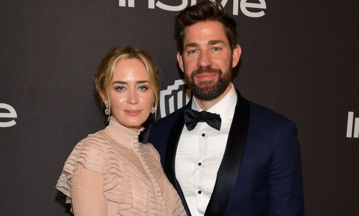 Emily Blunt and John Krasinski 