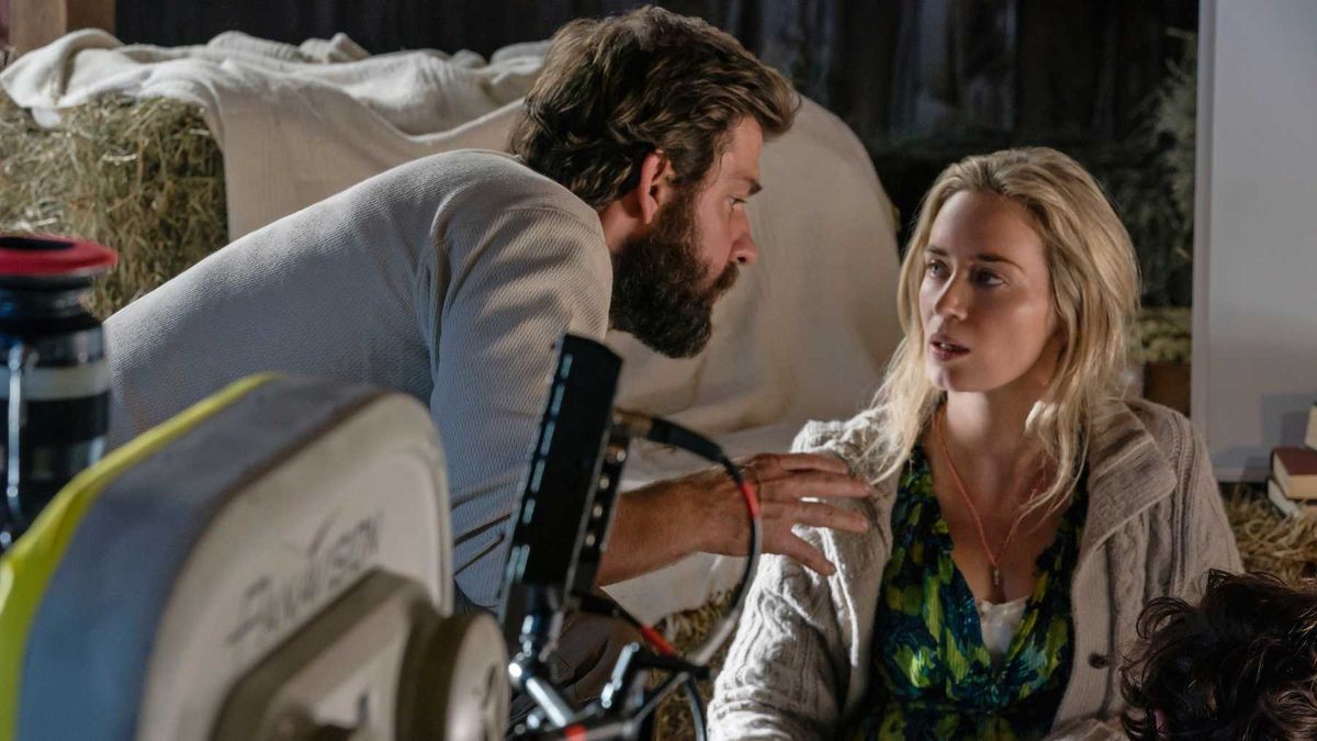 John Krasinski and Emily Blunt in A Quiet Place 