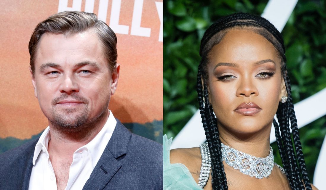 Leonardo DiCaprio and Rihanna