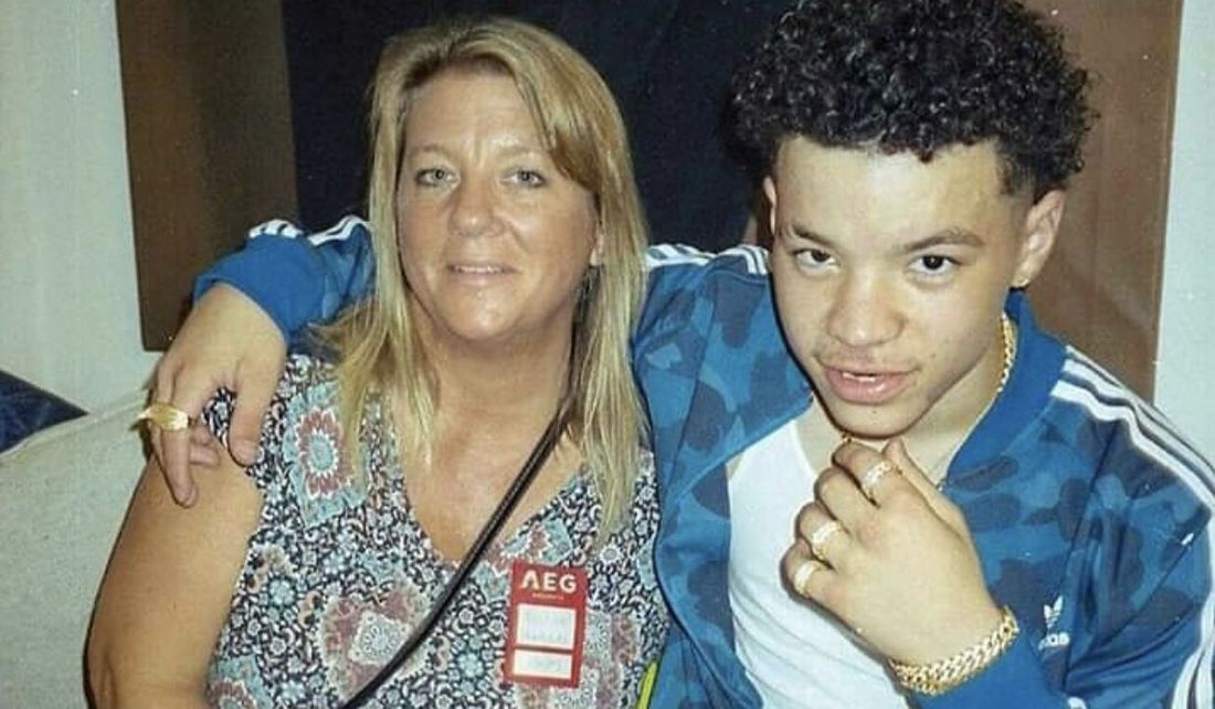 Lil Mosey and his mum