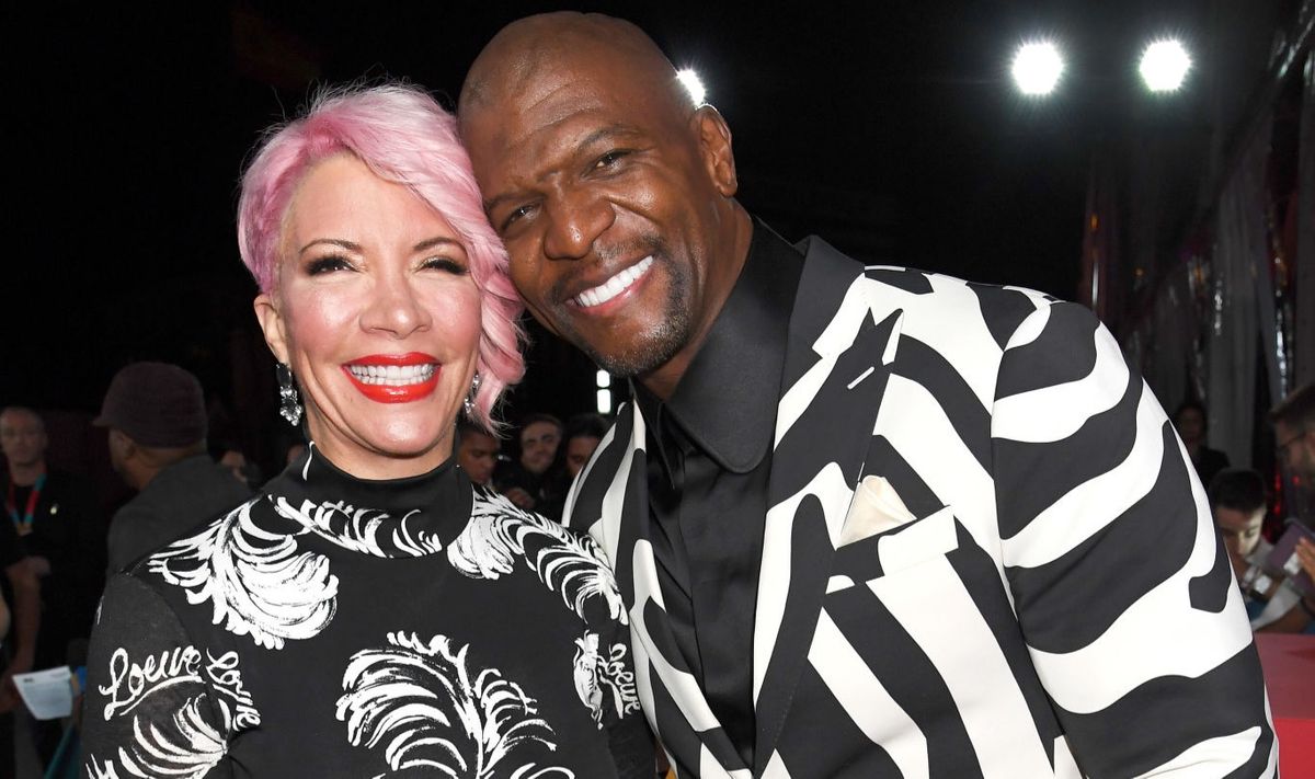 Rebecca King-Crews and Terry Crews