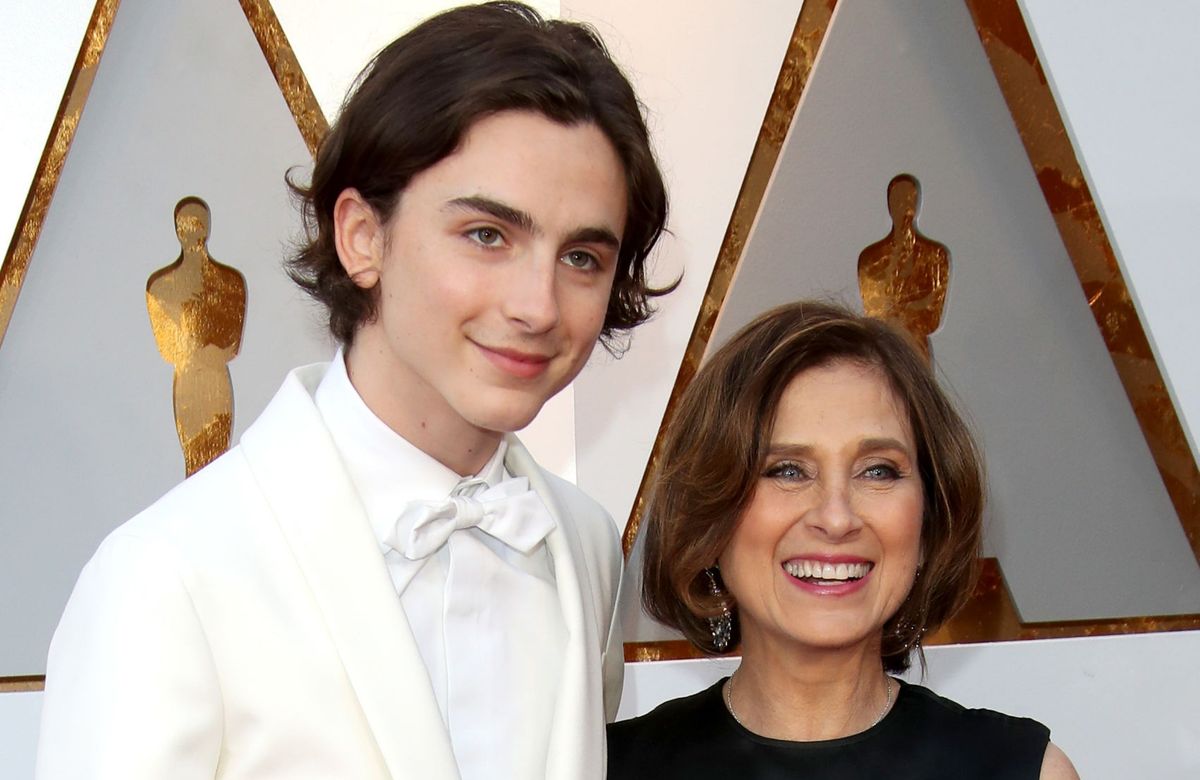 Timothee Chalamet and Nicole Flender