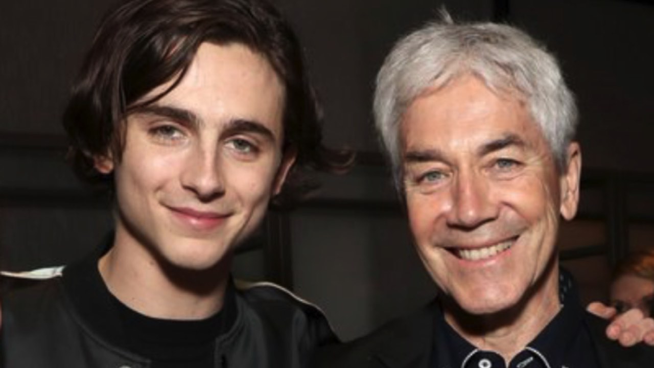 Timothee and Marc Chalamet
