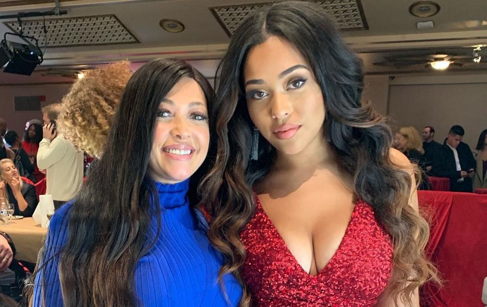 Jordyn Woods and Elizabeth Woods