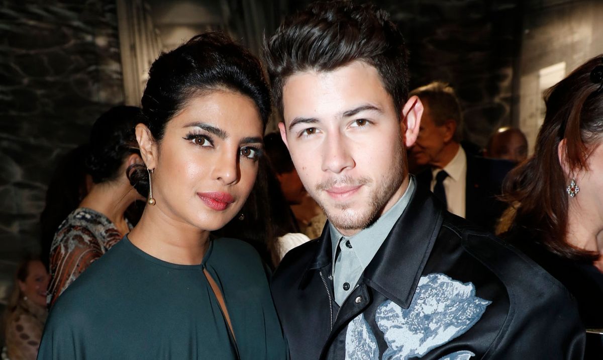 Priyanka Chopra  and  Nick Jonas