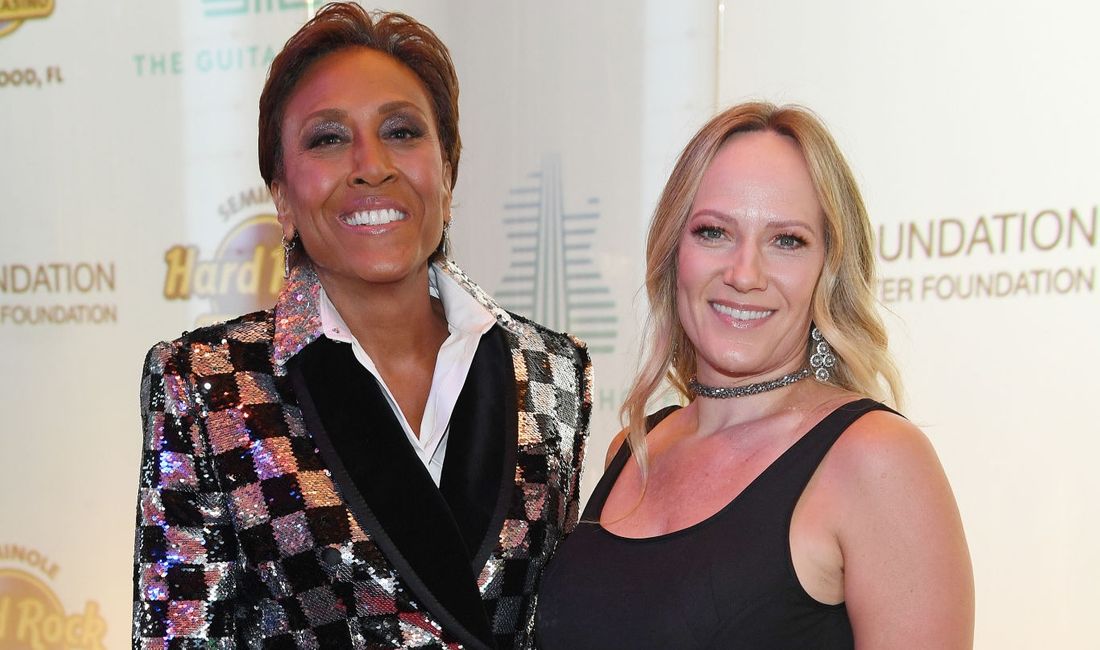 Robin Roberts and Amber Laign