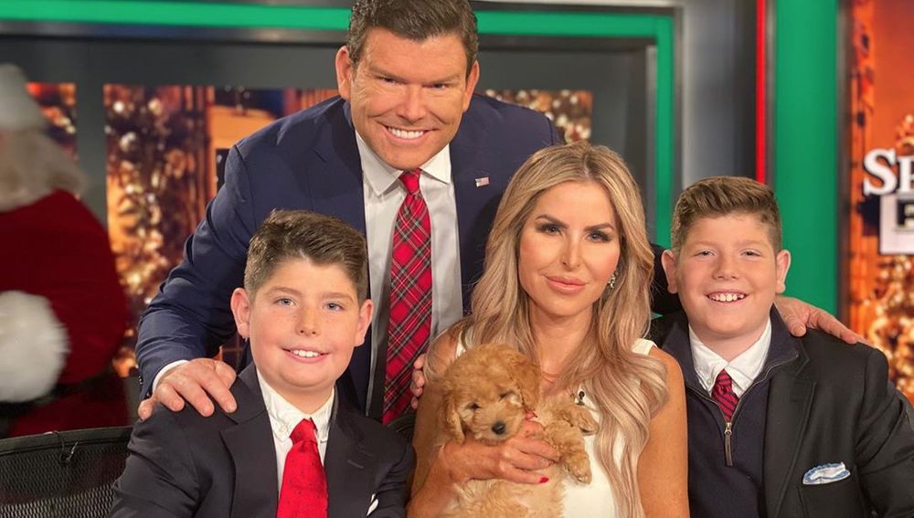 Bret Baier and his family 