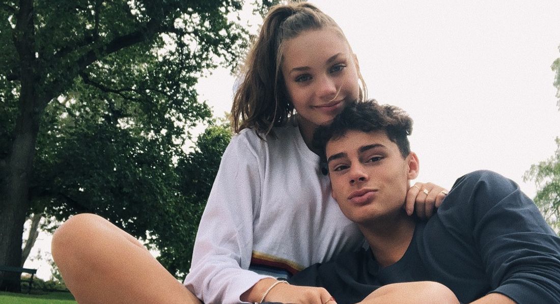 Maddie Ziegler and Jack Kelly 