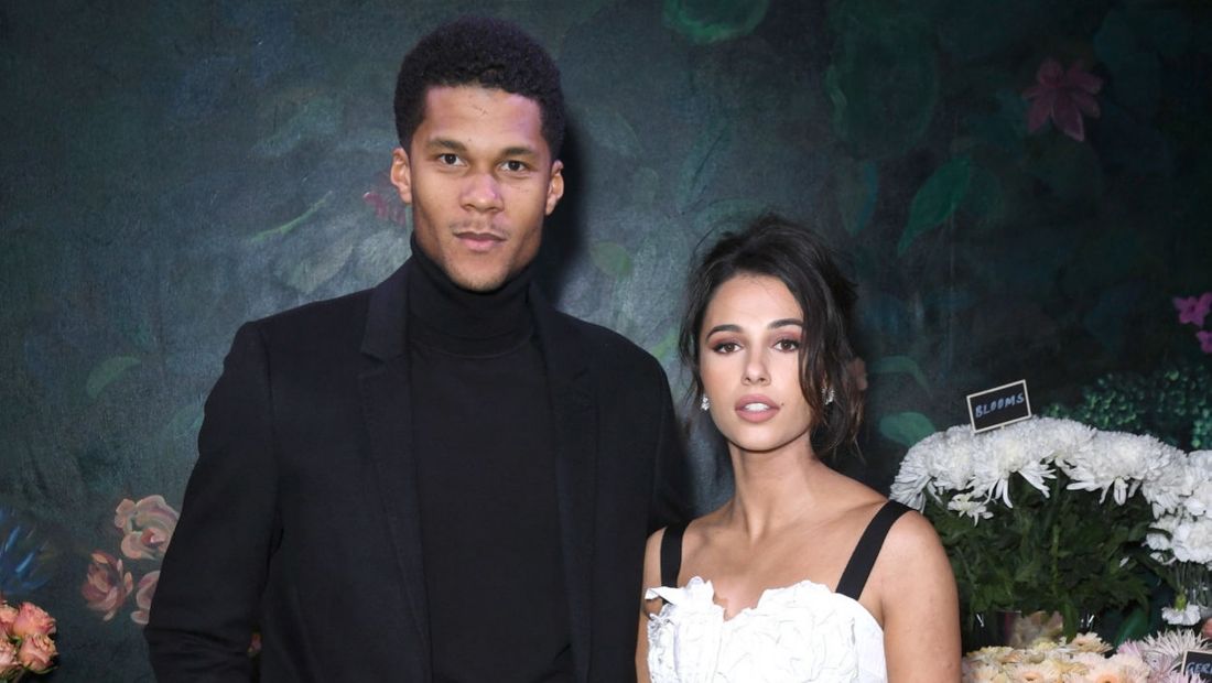 Jordan Spence and Naomi Scott 