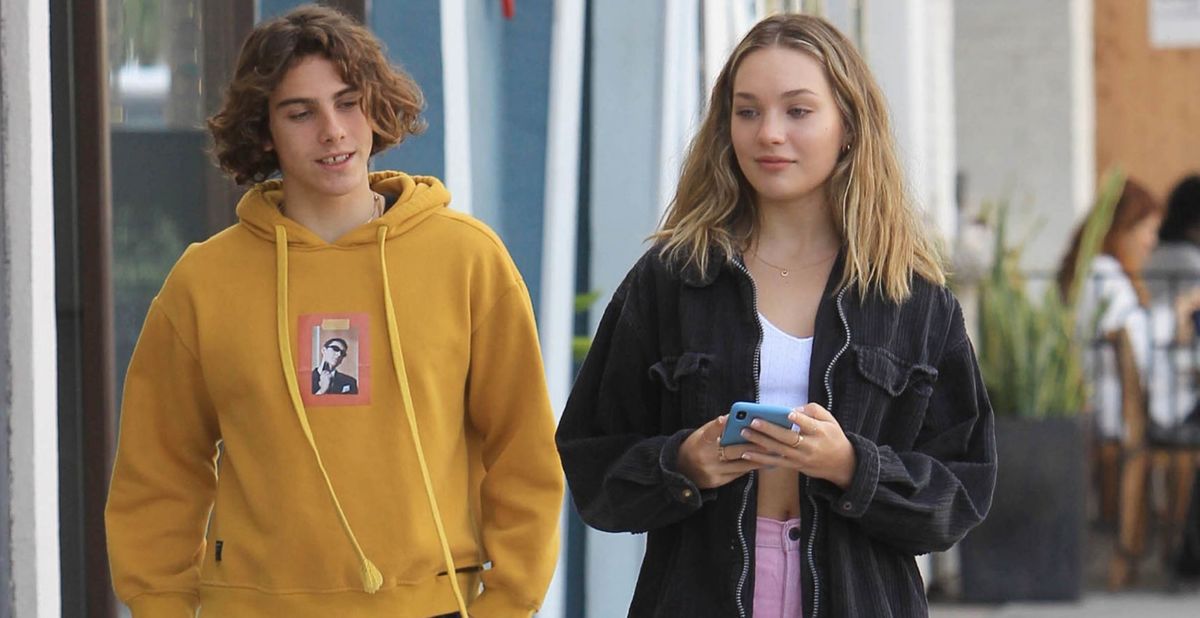 Eddie Benjamin and Maddie Ziegler 