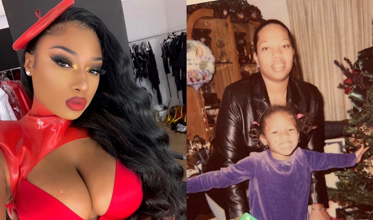 Megan Thee Stallion and her mother