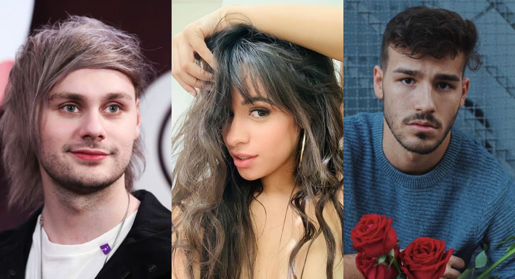 Michael Clifford, Camila Cabello and Jacob Whitesides