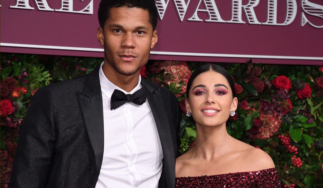 Jordan Spence and Naomi Scott 