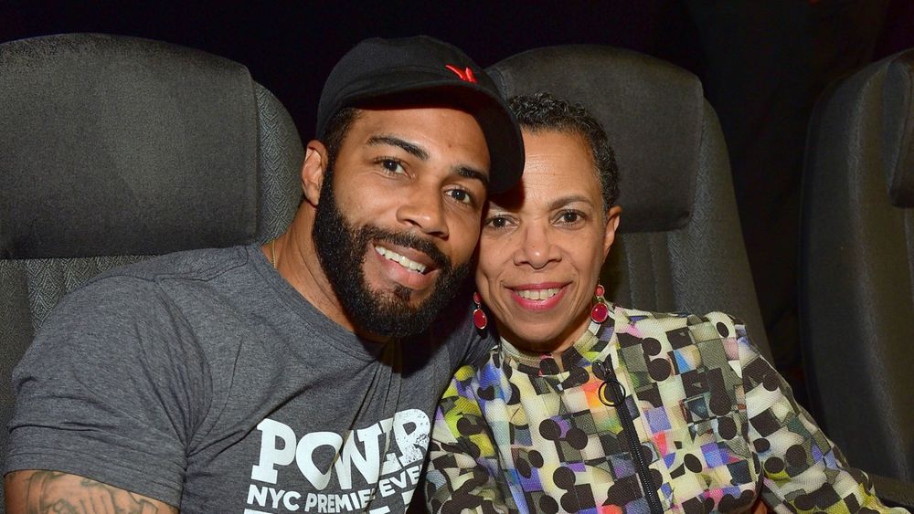 Omari Hardwick and Joyce Hardwick. 