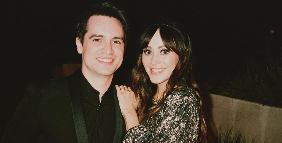 Brendon Urie and  Sarah Orzechowsk