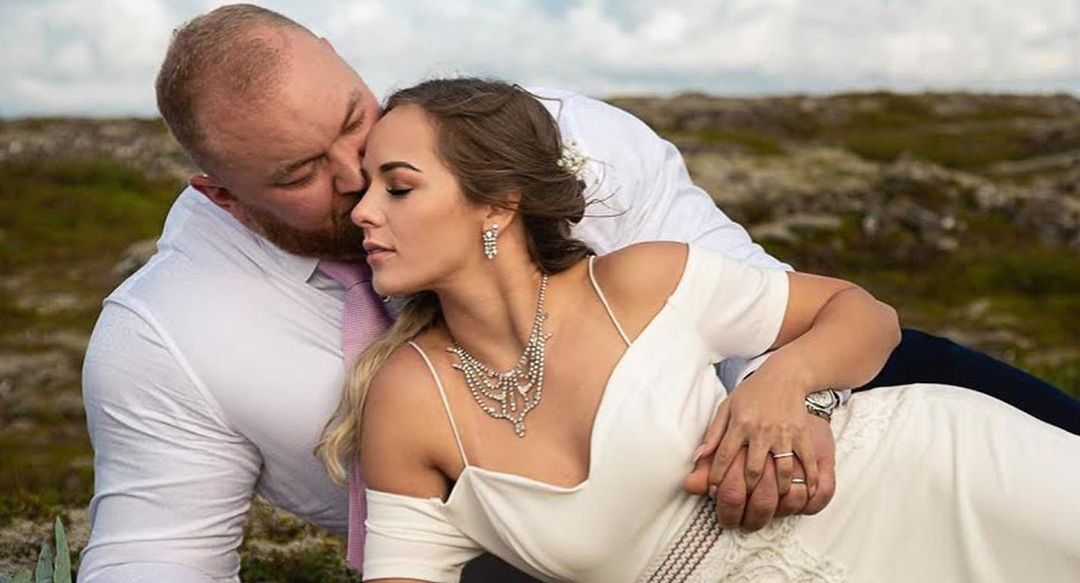 Hafthor Bjornsson and Kelsey Henson