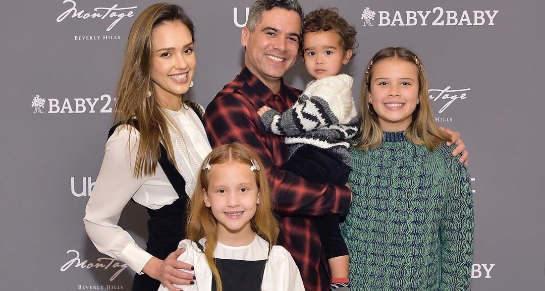 Jessica Alba and Cash Warren kids