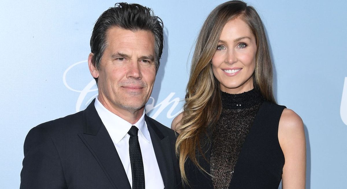 Josh Brolin and Kathryn Boyd