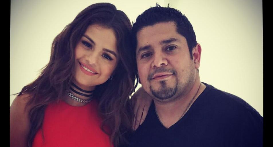 Rick Gomez and Selena Gomez