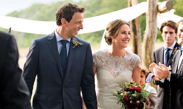 Seth Meyers and Alexi Ashe's wedding