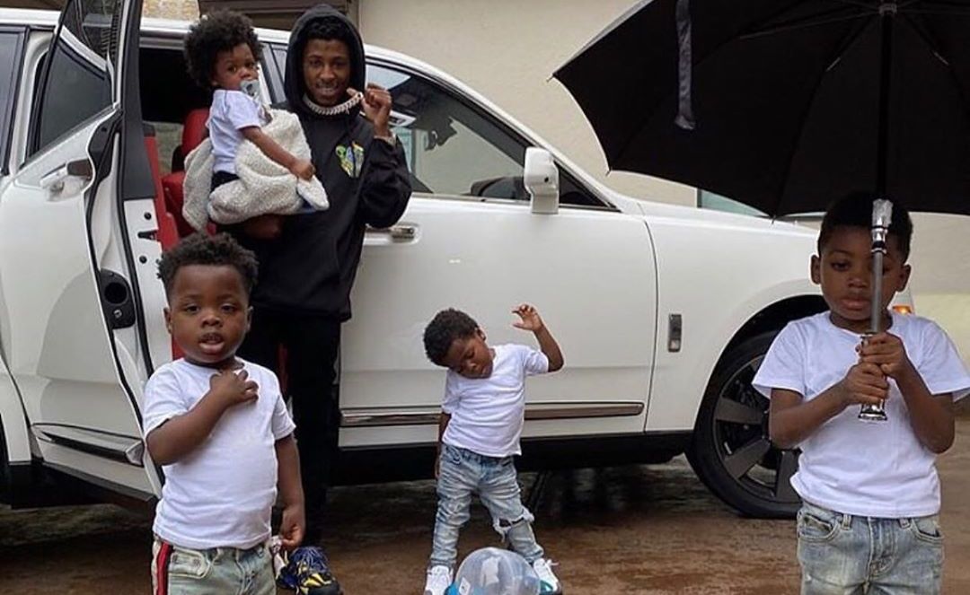 NBA Youngboy and his sons