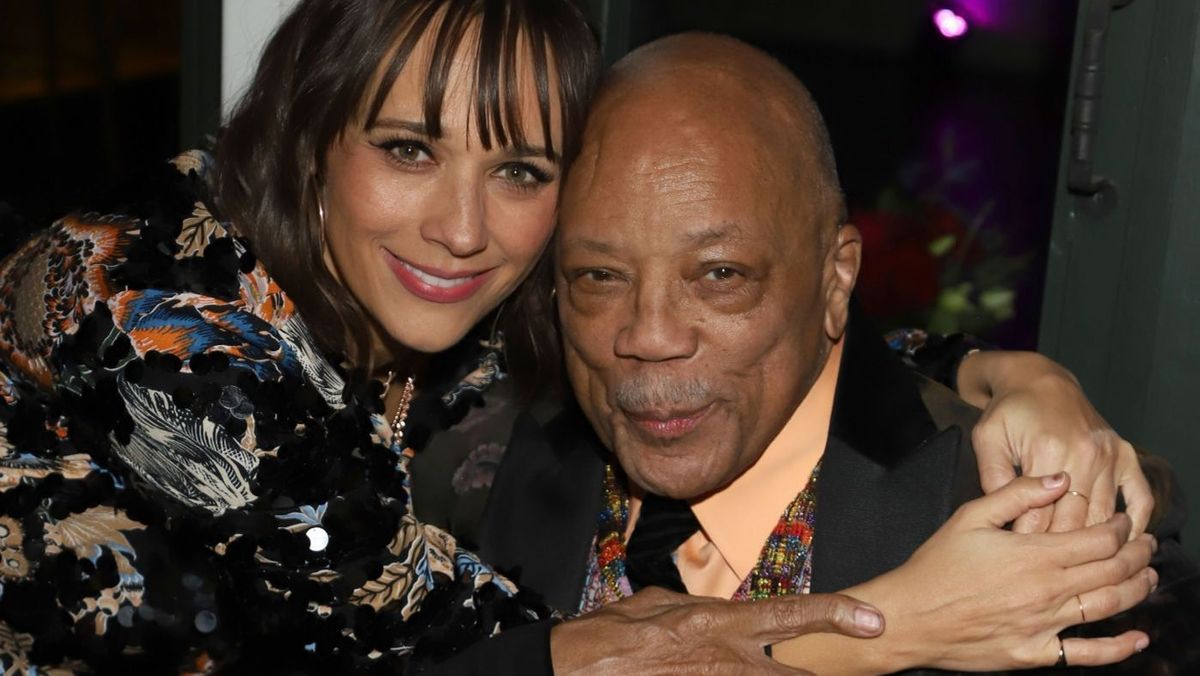 Rashida Jones and her father