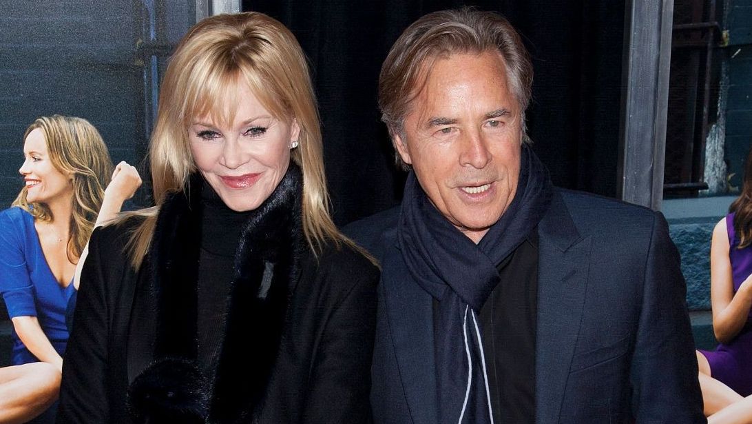 Melanie Griffith and Don Johnson 