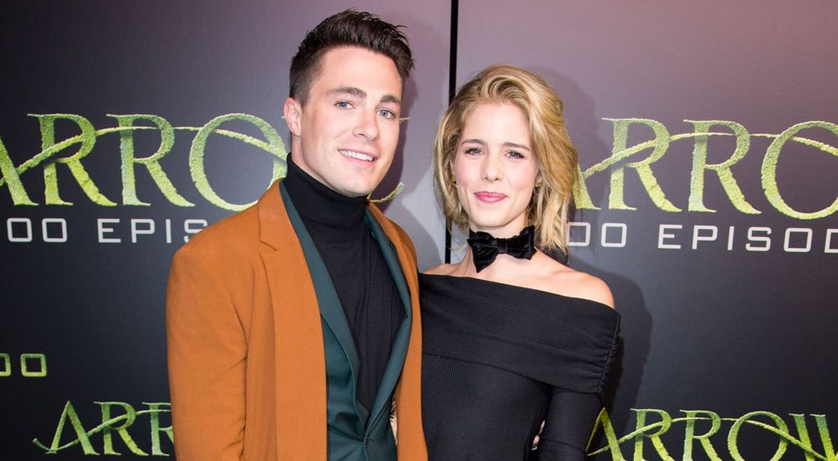 Colton Haynes and Emily Bett Rickards