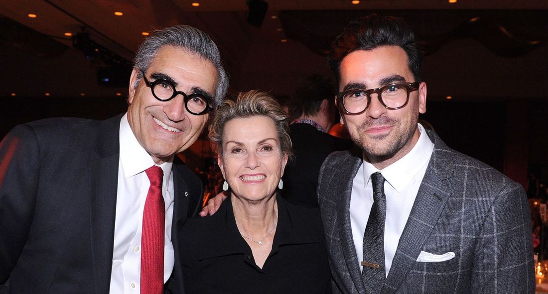 Eugene Levy, Deborah Divine Levy and actor Daniel Levy